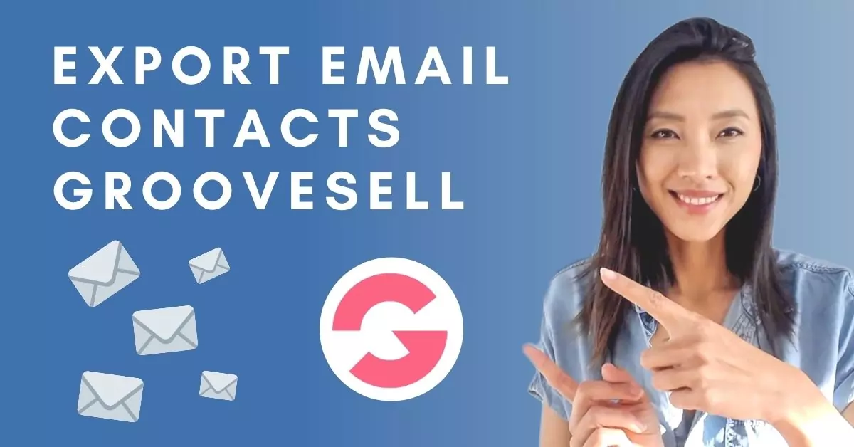 export email contacts groovesell