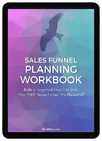Free Sales funnel planning workbook - Aimee Vo
